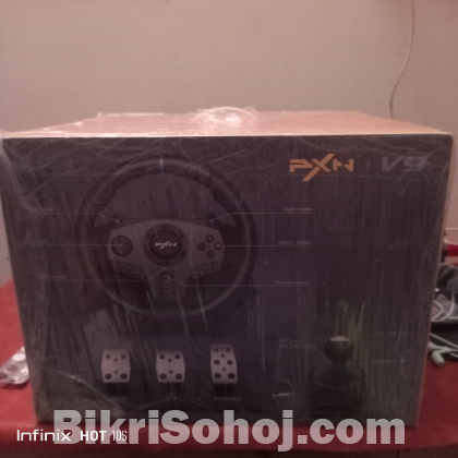 Pxn v9 gaming steering wheel racing